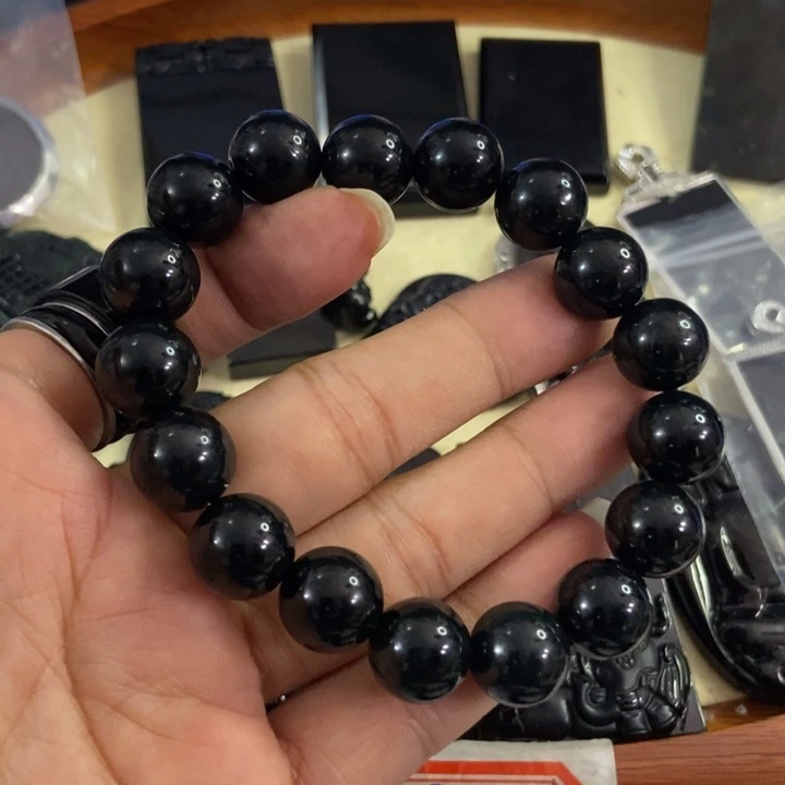 翡翠手链未镶嵌涛*墨翠13