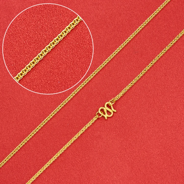 （626元每克）足金999.9  肖邦项链   7.36g