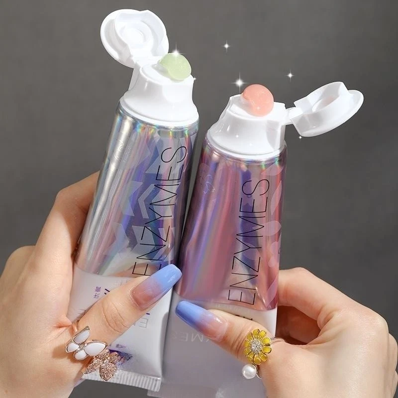 炫迈爽樱花酵素牙膏清新口气去黄去渍亮白益生菌果味牙膏学生男女