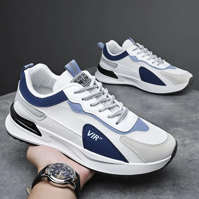 2014版网面运动鞋男士百搭防臭夏季跑步潮流潮鞋休闲透气春季