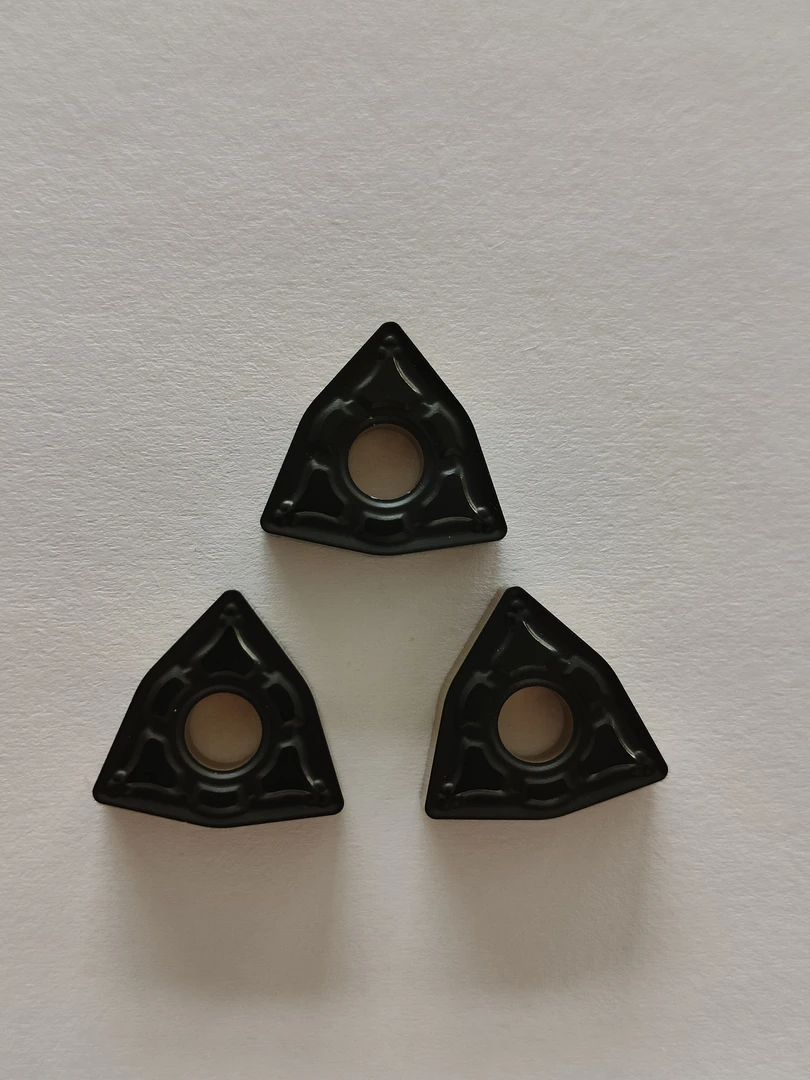 桃型刀片加工轴承钢调制钢40洛钼锻打钢WNMG080404/08/12-GM