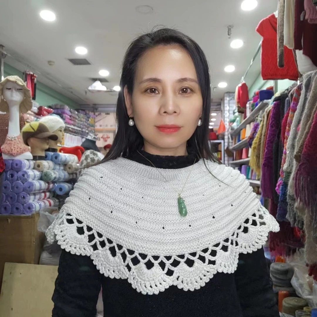 亮丝羊绒线手工编织衣服披肩帽一两价格【50g】非成品