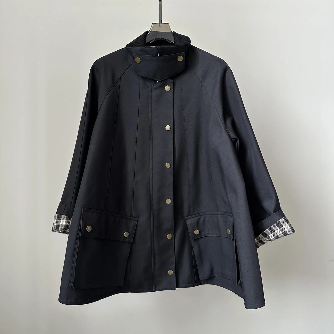 灯芯绒短款风衣-CW5102FY