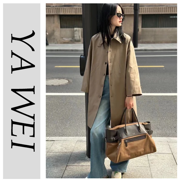 MJL两色春款风衣207-FYSS