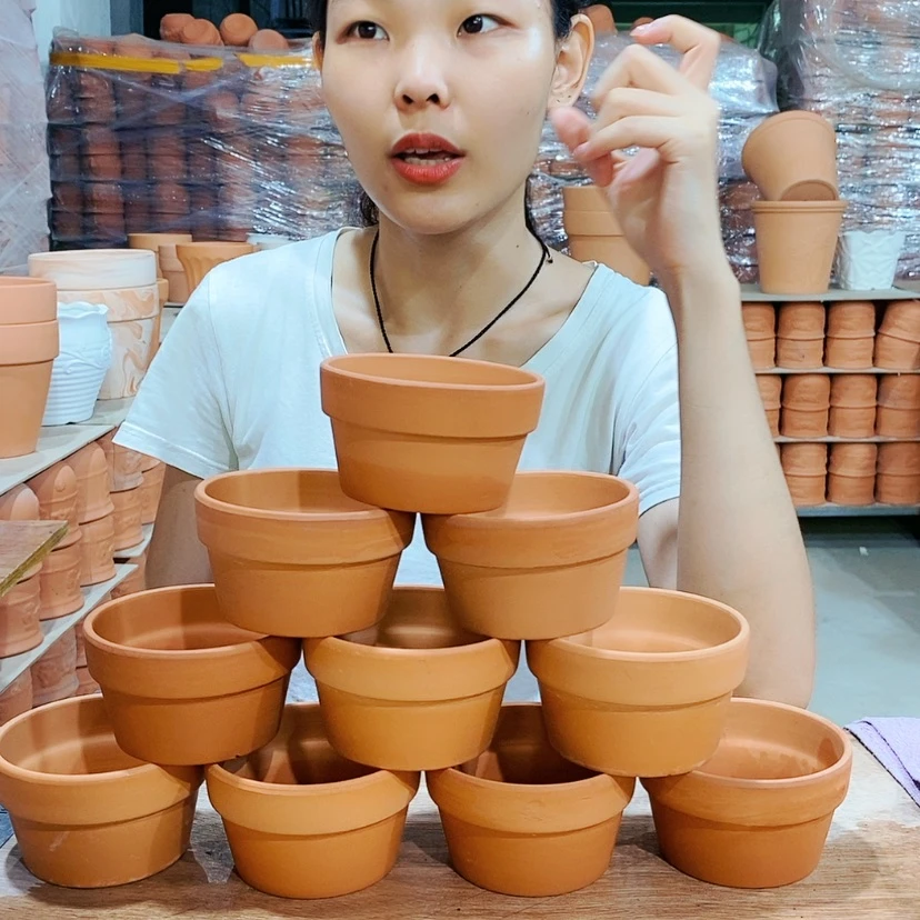 【闪购商品】红陶20CM以下2-9×6十个