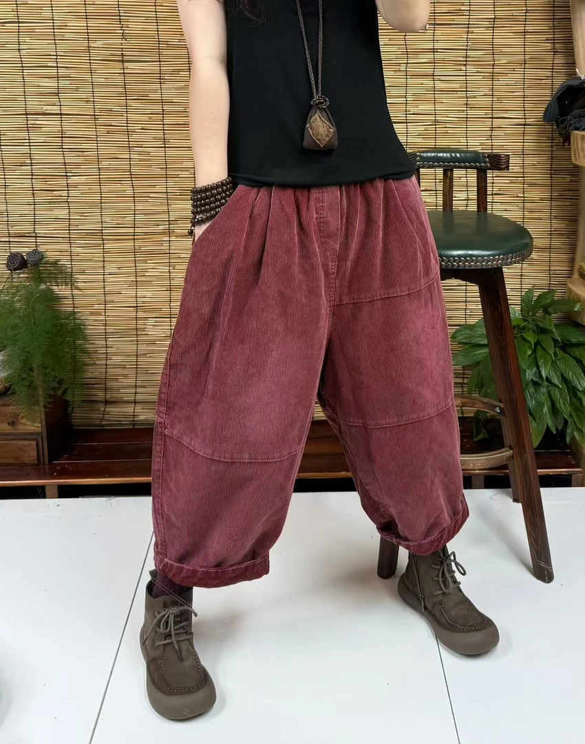 81582加棉灯芯线靴裤（长85，90-160斤）