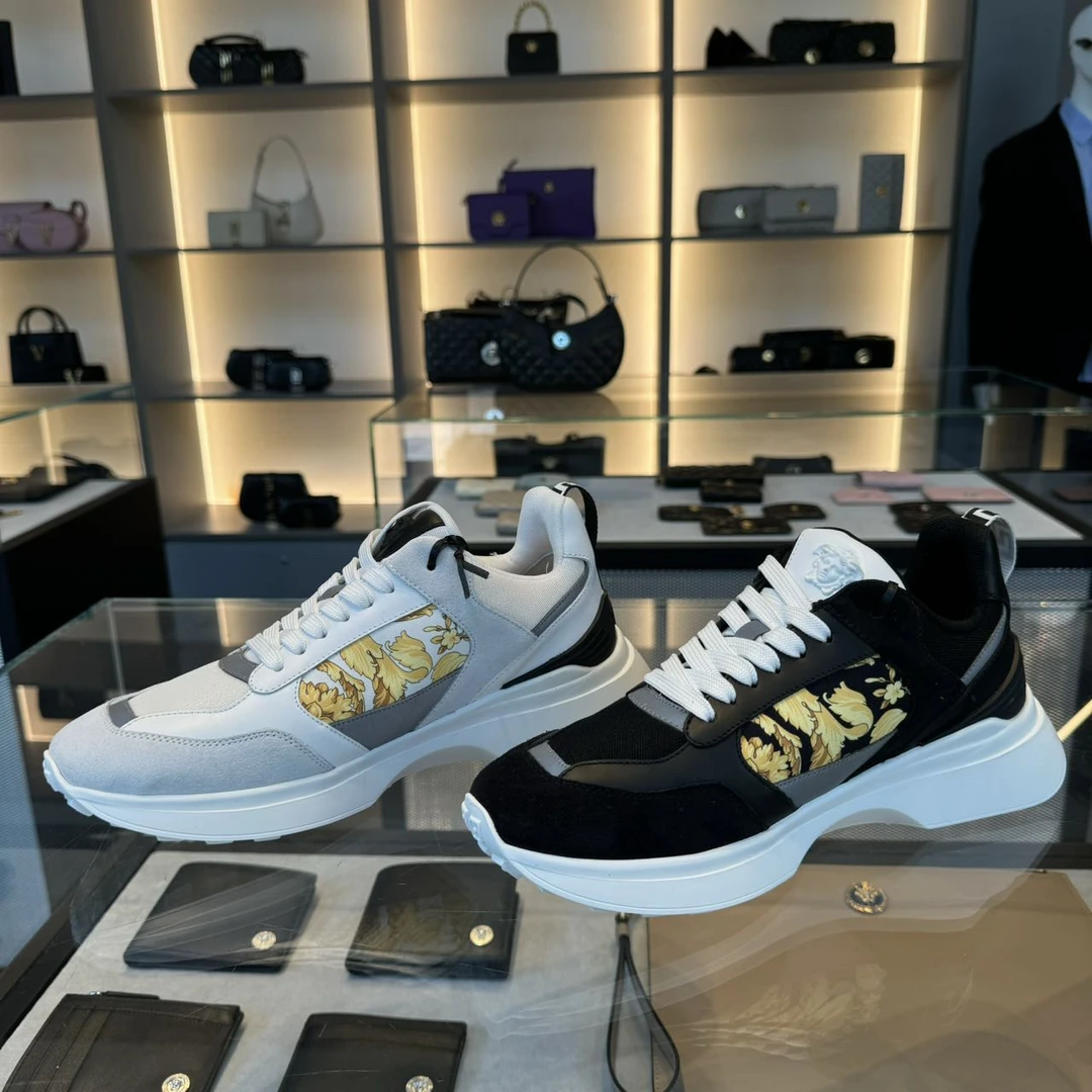 未使用 VERSACE/范思哲 范思哲品牌休闲运动鞋