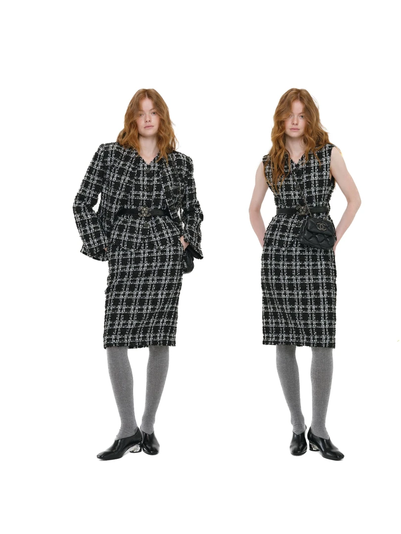 【放价了】香奶奶手工坊走秀系列 一比一定制三件套    240333