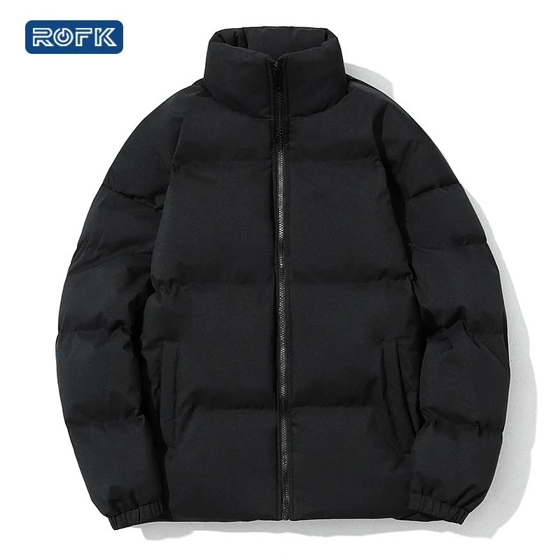 2024品牌冬季加厚保暖棉服男女同款宽松面包服立领情侣款棉衣外套