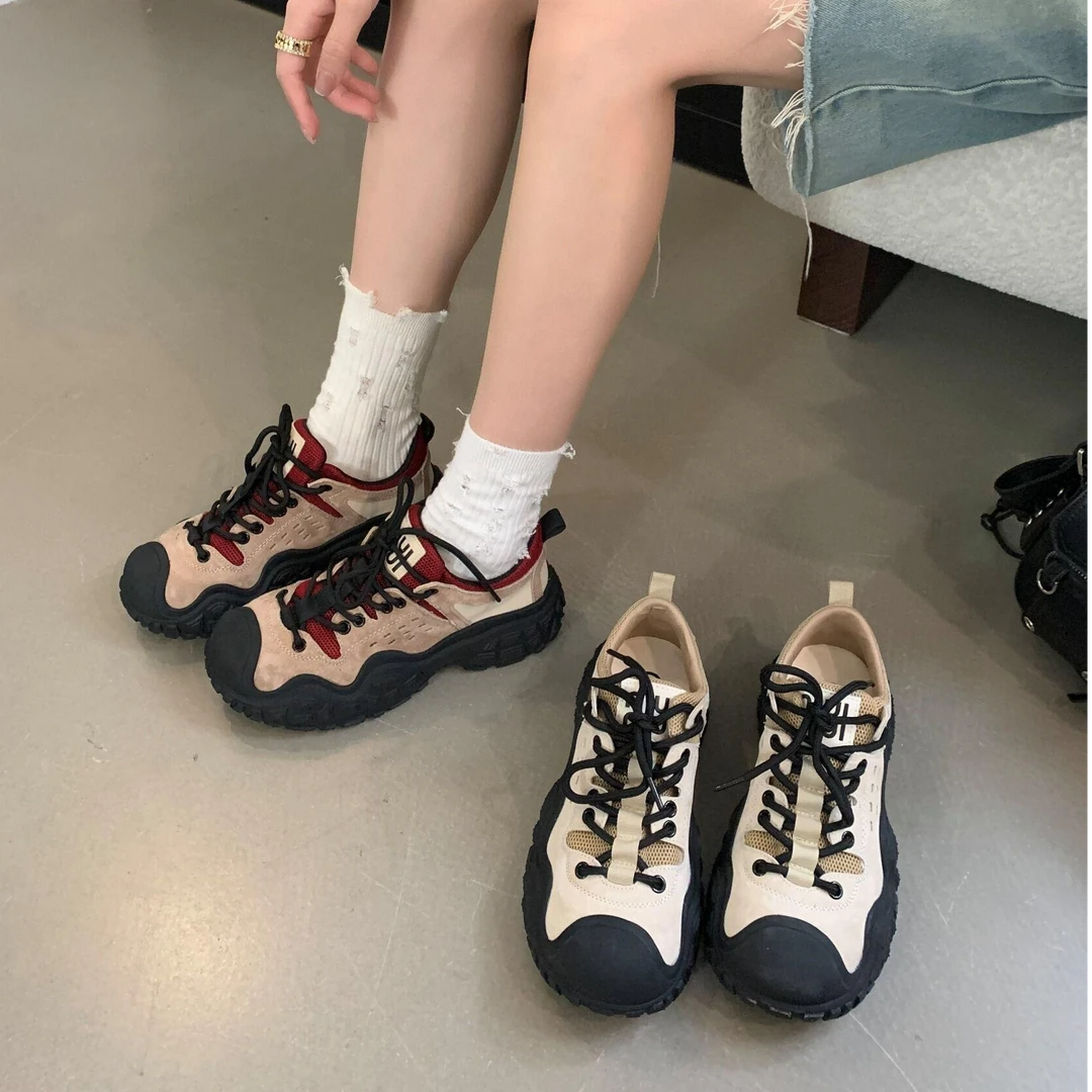 山系少女~不愧是我一眼就看上的丑萌户外鞋~180-1_DA