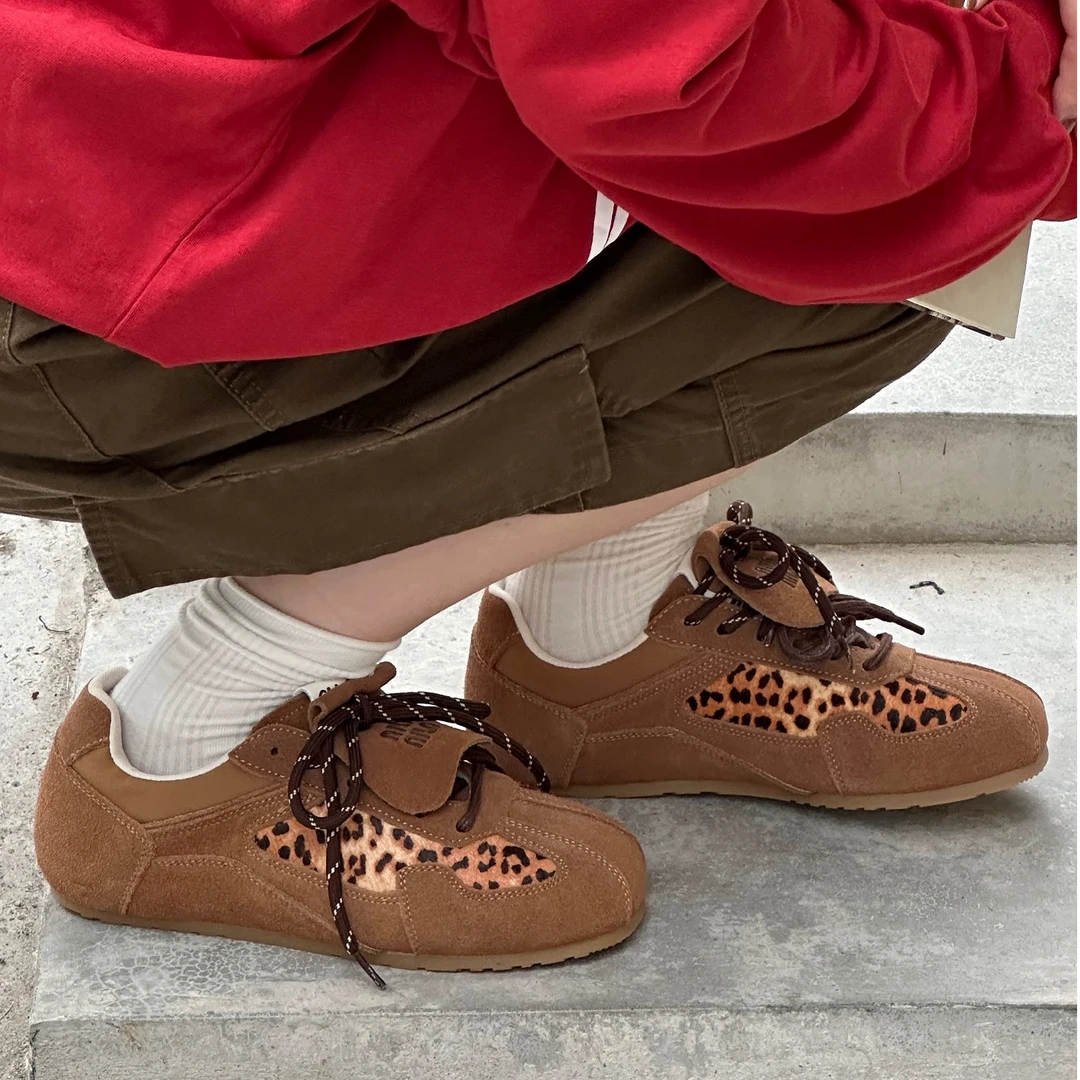 这双豹纹德训鞋尊滴好戳我心巴！！6917