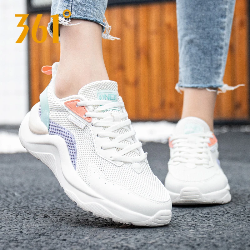 361°女鞋2025网面透气爆款软底秋季运动跑步鞋休闲鞋学生运动鞋女