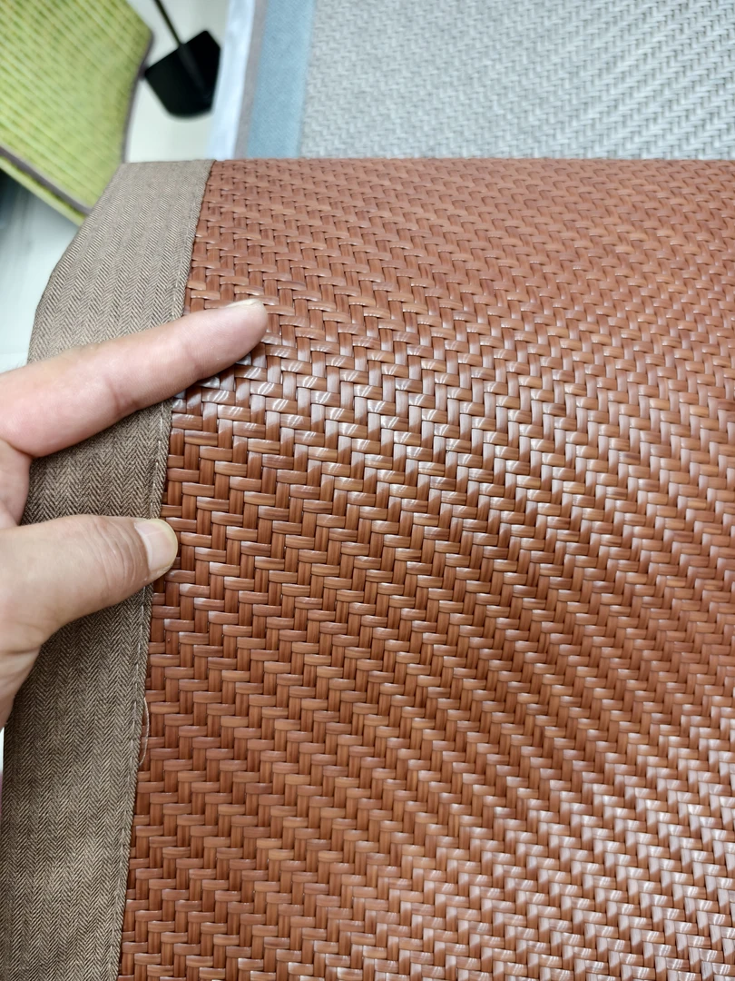 夏季软凉席PE藤席可裸睡透气光滑聚乙烯高分子凉席家用单人双人床