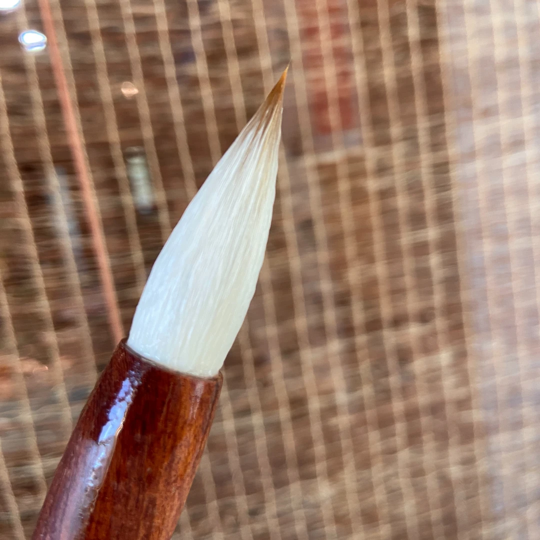 鲁公正脉(大号)颜楷特制兼毫毛笔楷书行书对联流畅颜真卿弹性好