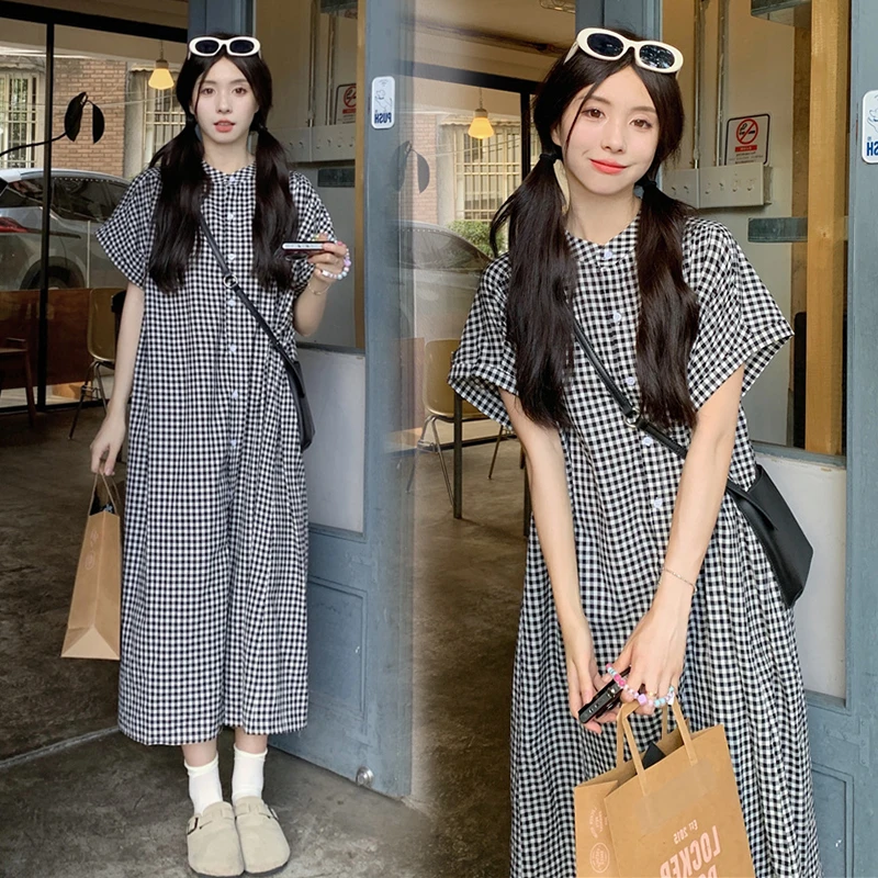 莓莓孕妇装夏款2024新款短袖连衣裙夏天长裙时尚套装洋气时髦裙子