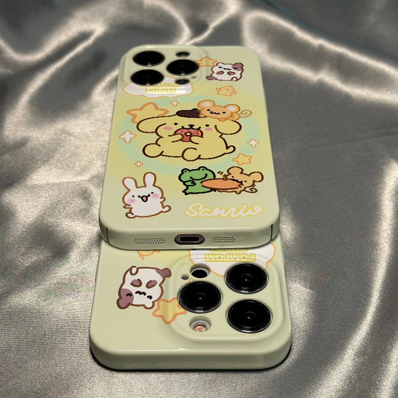 黄布丁狗适用苹果14promax手机壳菲林壳iPhone13可爱12菲林11卡通