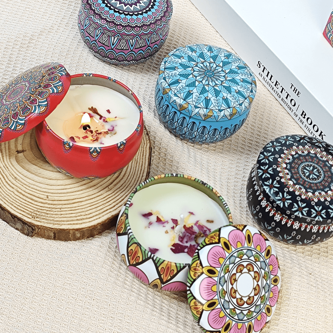 香薰蜡烛香氛安神助眠小众高级伴手礼女生持久卧室内客厅家用房间