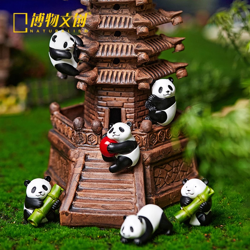 滚滚而来第二弹 熊猫杯挂 博物宝藏文创萌摆件模型