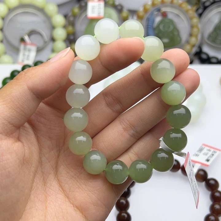 和田玉手链未镶嵌