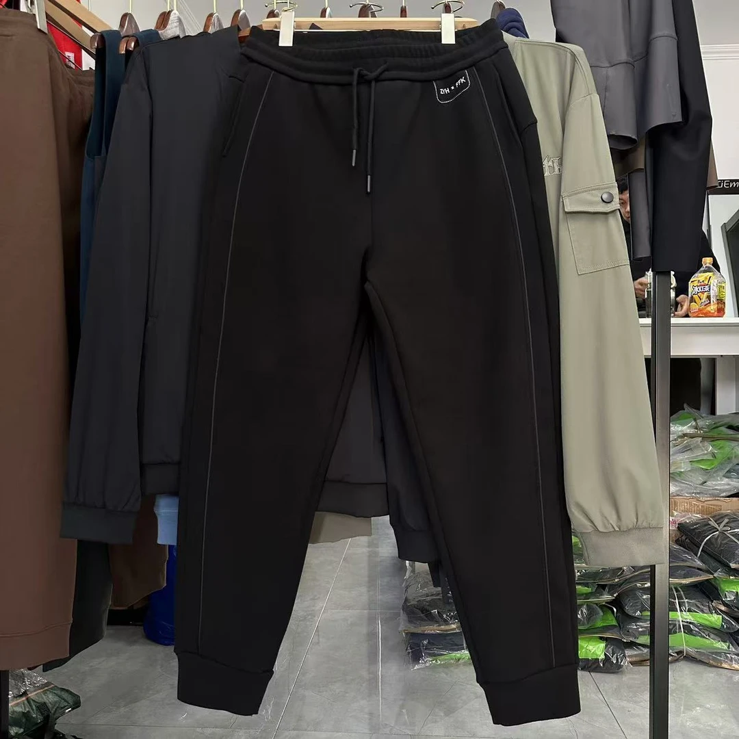 23501#休闲百搭束脚防风裤