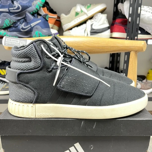 44码 adidas Tubular Invader 轻便 运动休闲鞋 二手磨损