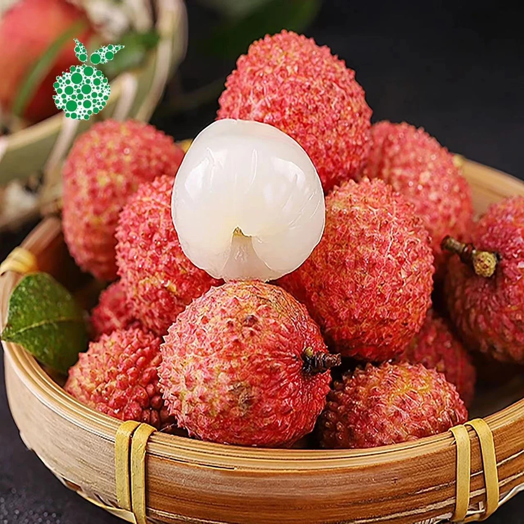 白糖罂荔枝一箱±3.5斤广东省