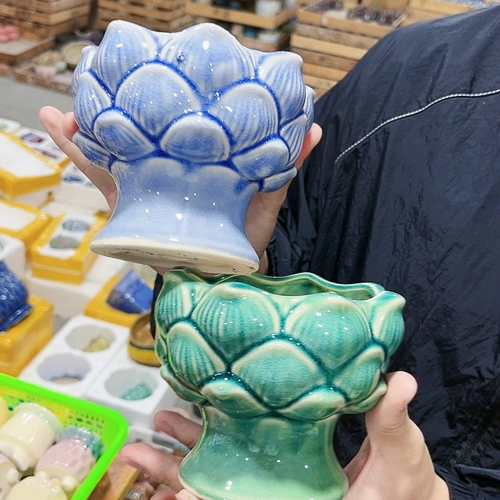 陶瓷高温陶瓷多肉花盆