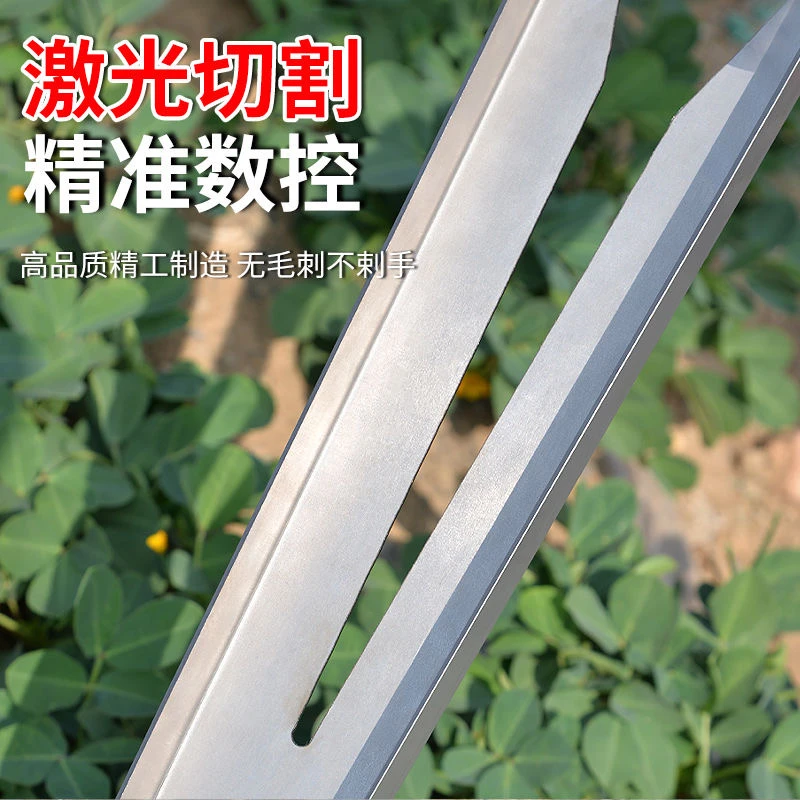 农用两个扶手摘花生神器加厚花生脱落分离器家用摘果机小型摘毛豆