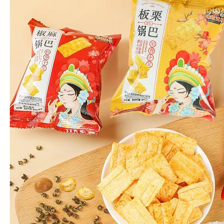椒麻锅巴解馋休闲零食办公室小吃充饥儿时味道追剧必备