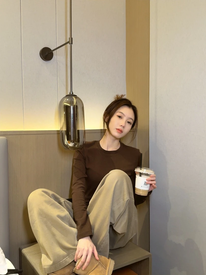 【YY池】YYDY CLOTHES |纯色长袖打底非宽松款yy4016