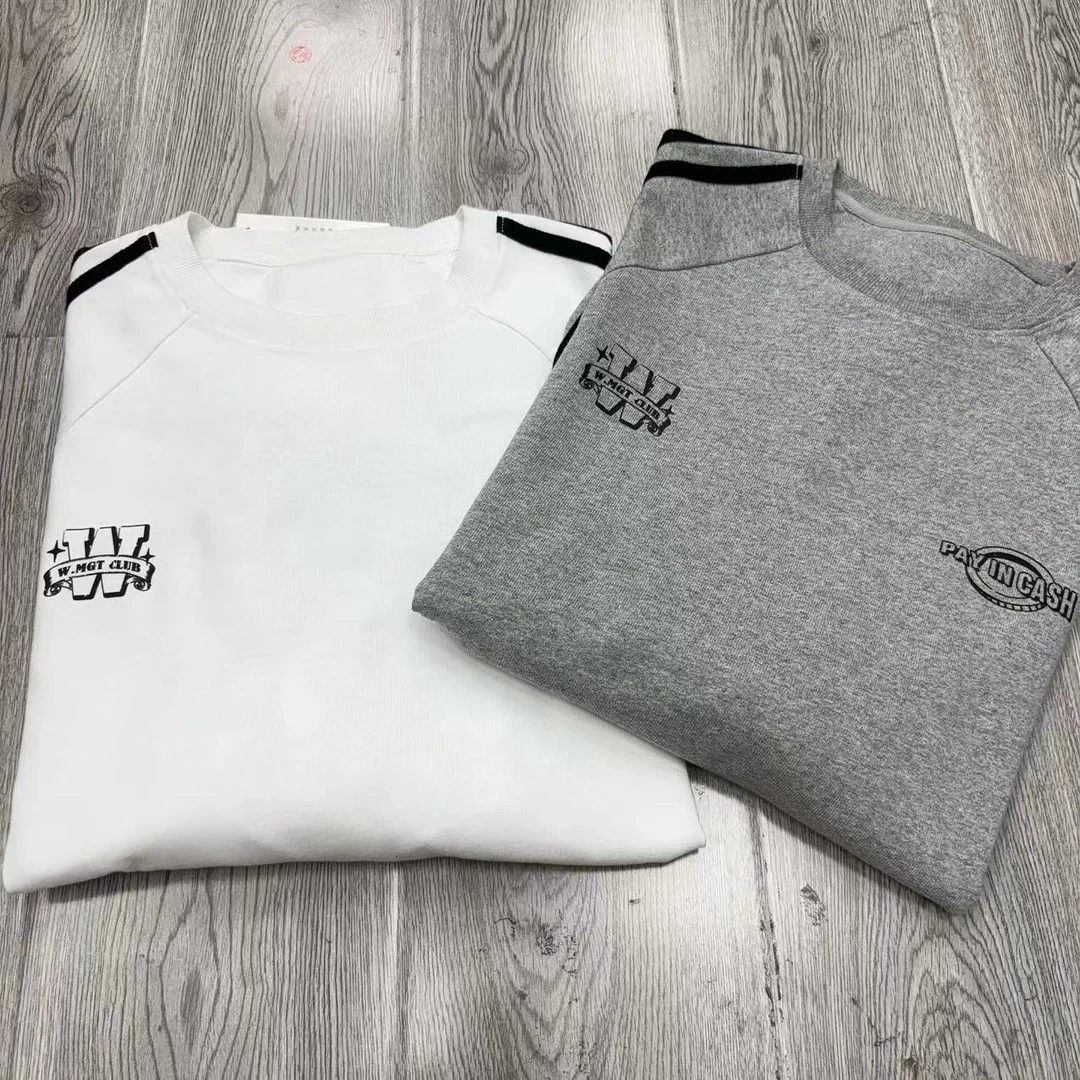 6776男女卫衣两色可选字母印花男女款时尚休闲卫衣