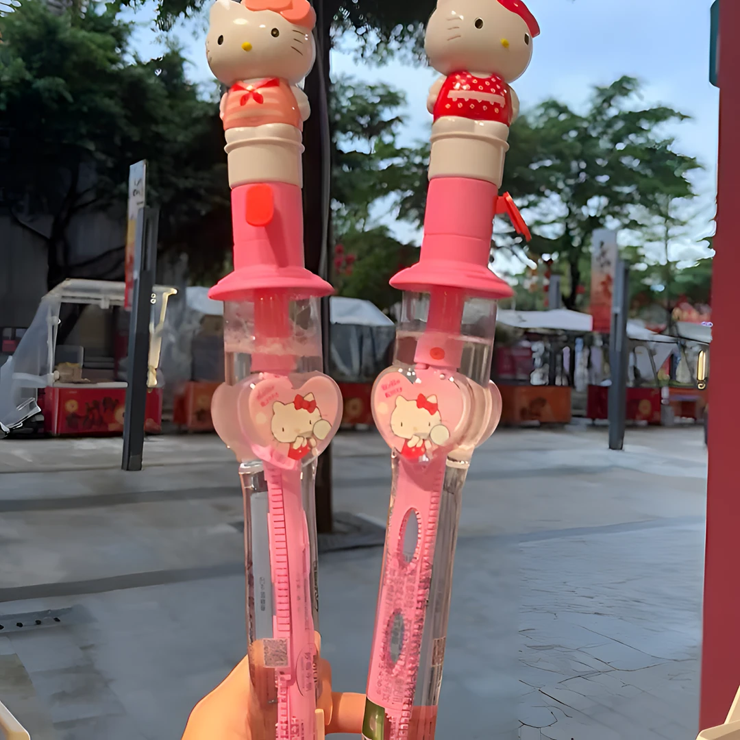 【咕噜】kt凯蒂猫玉桂狗西洋剑泡泡棒手持泡泡器
