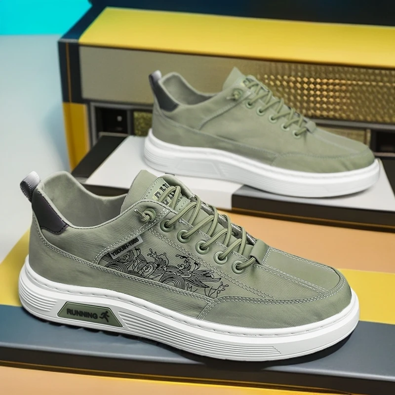 夏季男士休闲冰丝布鞋一脚蹬北京布鞋时尚透气低帮轻便软底潮鞋