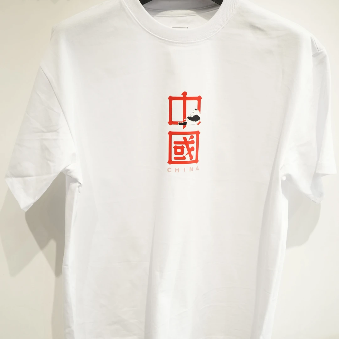 男女同【220克重磅】白色短袖T恤男夏季纯棉打底衫潮牌宽松半袖体恤