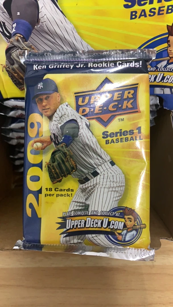 UD 棒球球星卡 MLB 零重力盒原盒 2包 博乔丹特卡 小葛瑞菲签字