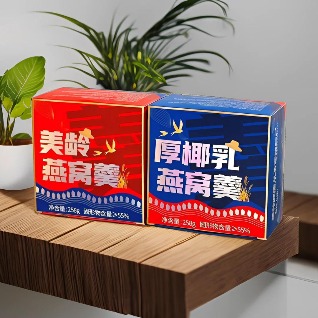 厚椰乳美龄燕窝粥速食粥营养代餐控即食粥健康美食多种懒人早餐