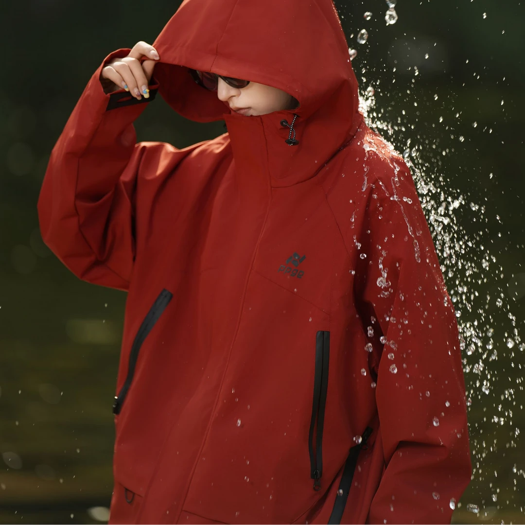 【三合一可拆+防风防水+加绒加厚】ppge秋冬户外保暖冲锋软壳夹克