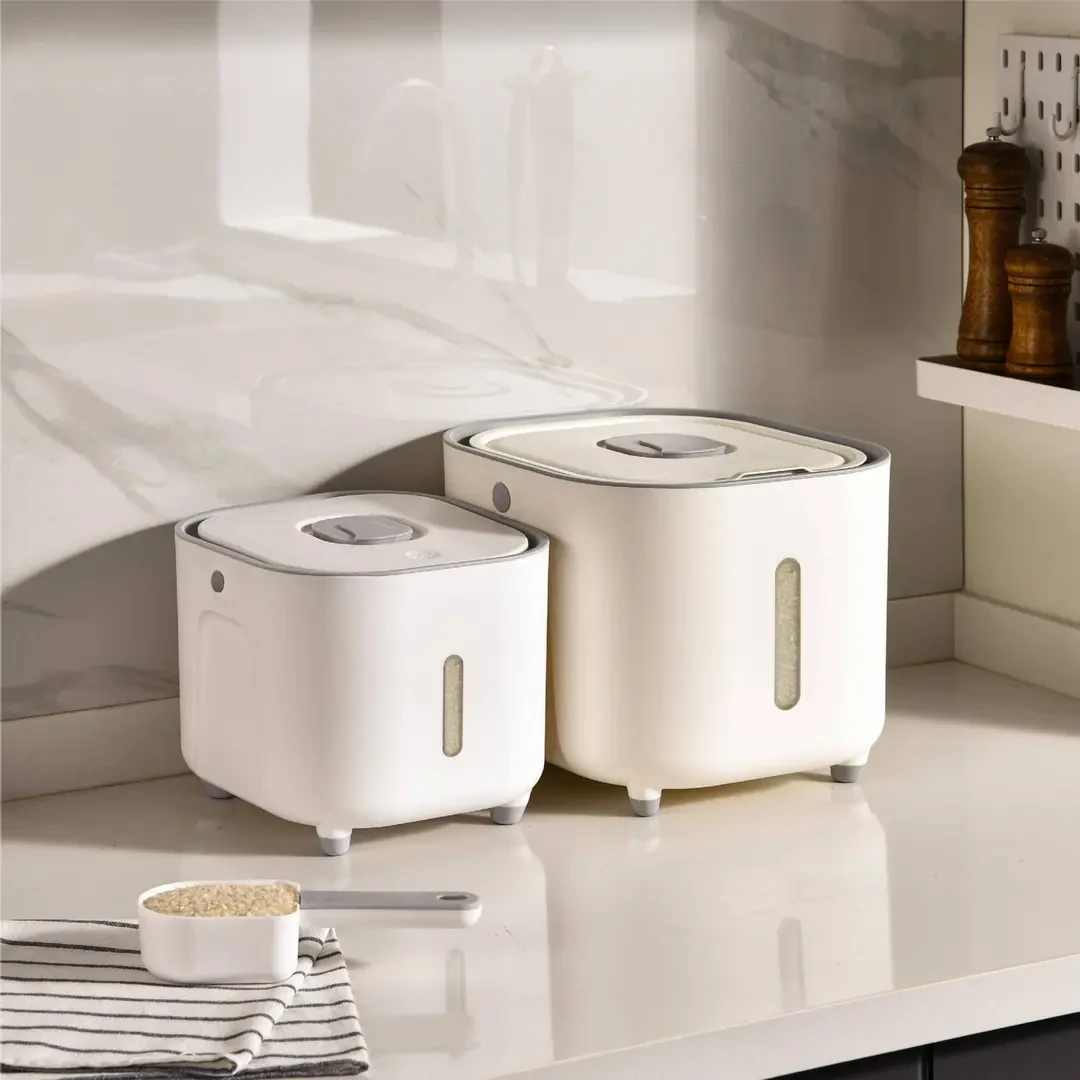 厨房家用米桶密封防虫防潮米桶箱食品接触级大米面粉桶大容量米缸