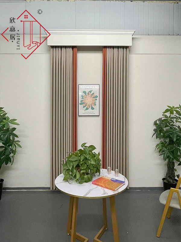 002#【雪尼尔亲肤棉】窗帘新款雪尼尔窗帘网红款阳台客厅卧室窗帘