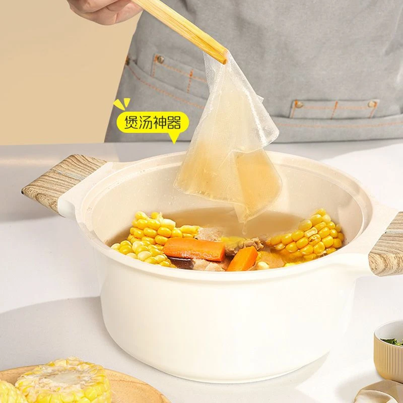 食品用吸油纸去油烘焙食品垫纸滤油膜50张圆形款直径18cm煲汤