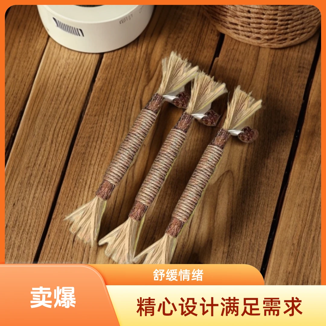 逗猫棒小猫咪玩具虫瘿果杆木天蓼磨牙耐用除口臭猫咪排毛产品