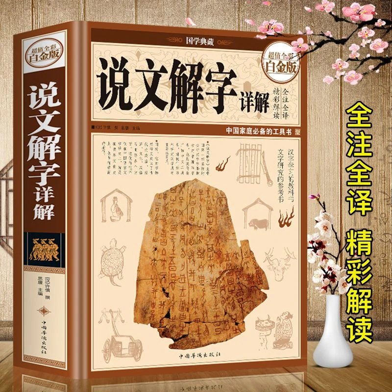 说文解字详解译文注释插图版图解古代汉语汉字生僻字正版书籍写作