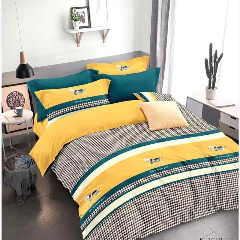 四件套百搭透气双人床炕春夏秋冬款优肤棉舒适亲肤【直播专属】