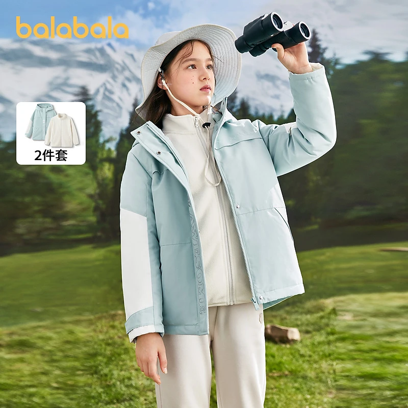 巴拉巴拉儿童棉服冬季新款保暖外套208423106003