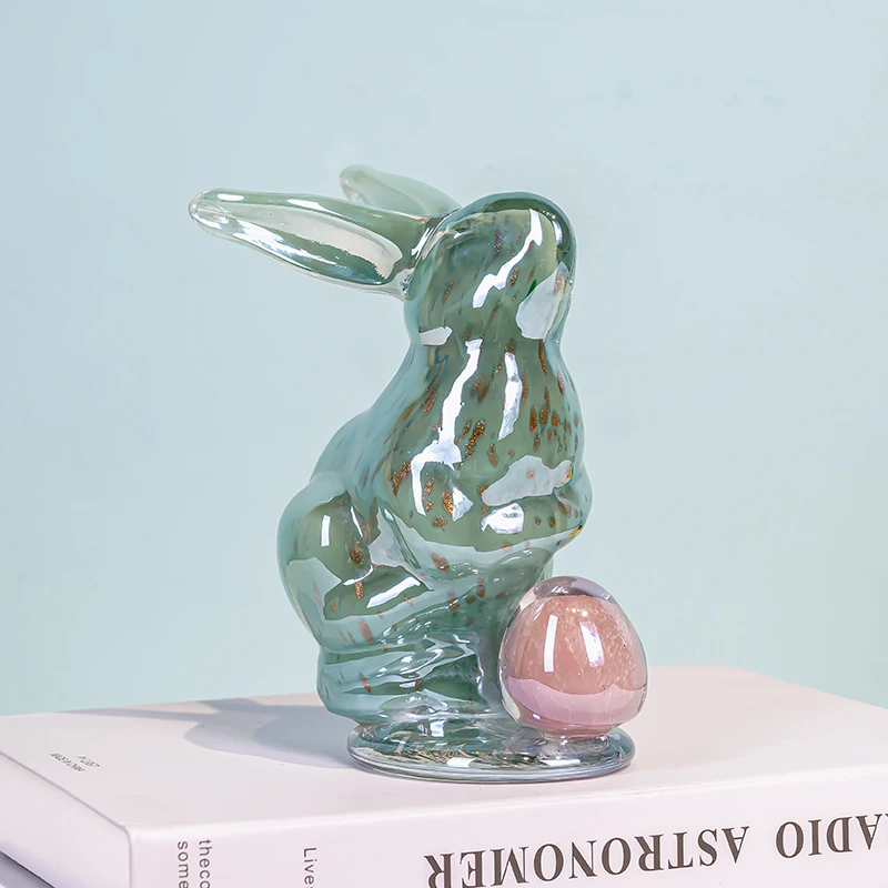 [豆豆]K489轻奢高档玻璃花瓶家居客厅茶几摆件