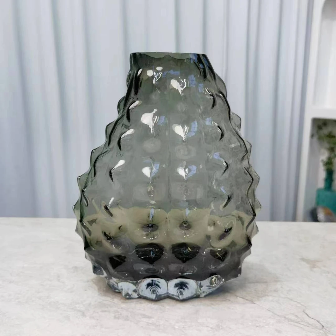 [豆豆]TC166 轻奢简约仙人掌厚底桌面玻璃花瓶