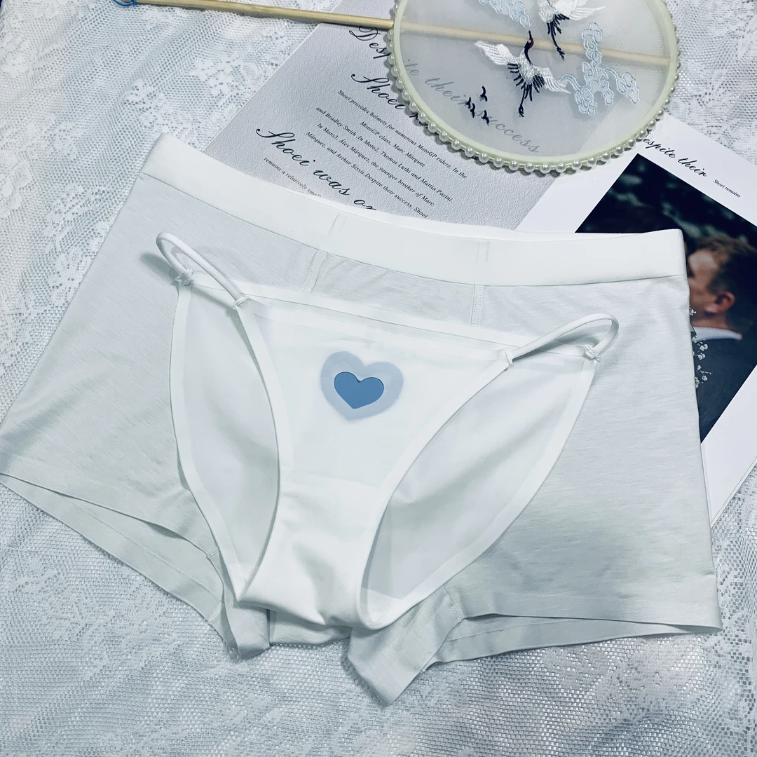 纯色黑白情侣家居 短 裤 两条装舒适