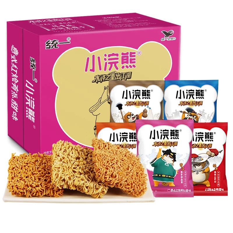 统一小浣熊干脆面干吃方便面童年美味怀旧休闲口味小零食充饥夜宵
