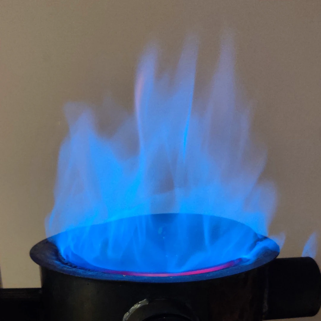 蓝火废油气化取暖炉大面积增温加热保暖