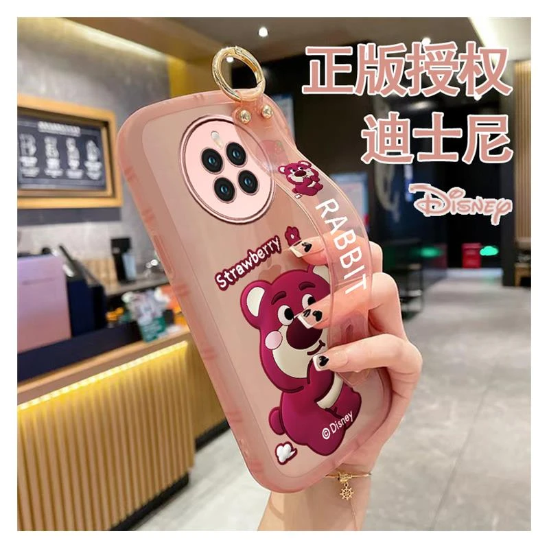 适用华为mate40pro新款手机壳腕带mt50pro套后壳mete高级m40小众